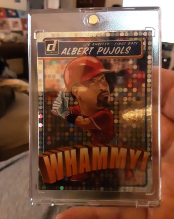 2020 Donruss Whammy Albert Pujols — front