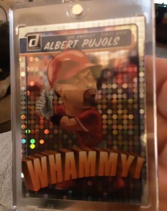 2020 Donruss #WHAMMY Albert Pujols — front
