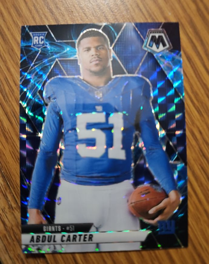 2025 Panini Mosaic #282 Abdul Carter — front