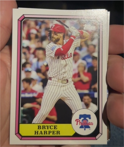 2025 Topps Archives #87BB-18 Bryce Harper — front