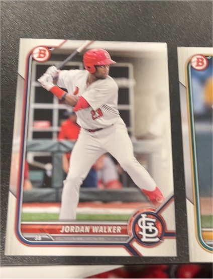 2022 Bowman Prospects #BP-20 Jordan Walker — front