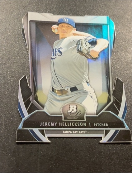 2013 Bowman Platinum Cutting Edge Stars #CES-JH Jeremy Hellickson — front