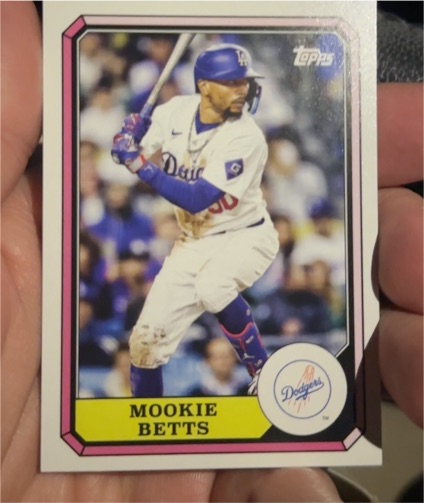 2025 Topps Archives #87BB-16 Mookie Betts — front