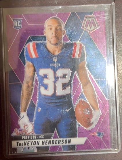 2025 Panini Mosaic #278 Treveyon Henderson — front