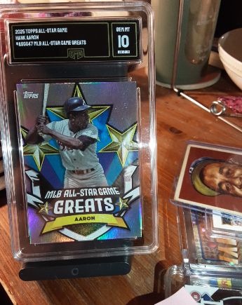 2025 Topps All-Star Game #ASGG-47 Hank Aaron MLB All-Star Game Greats — front