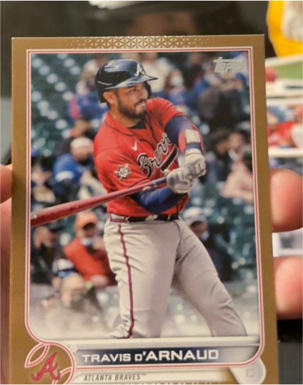 2022 Topps #C Travis d'Arnaud — front