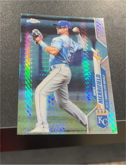 2020 Topps Chrome #154 Whit Merrifield — front