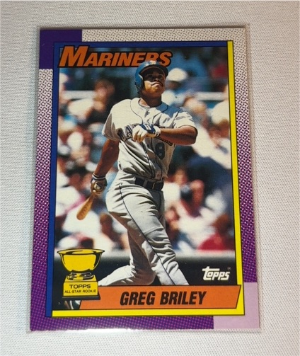 1990 Topps #288 Greg Briley — front