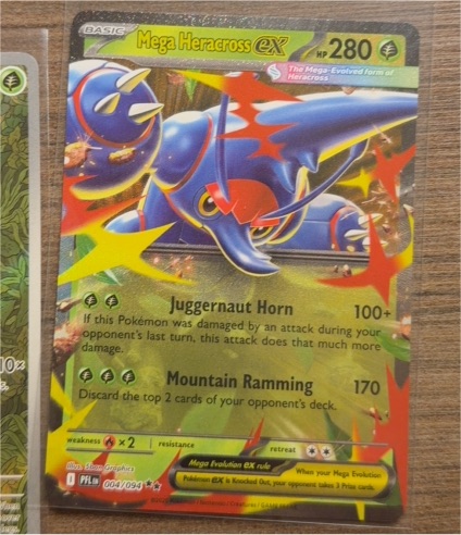 Mega Heracross ex 004/094 — front