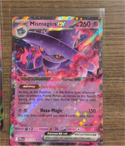 2025 Pokémon TCG ME02: Phantasmal Flames #036/094 Mismagius ex — front