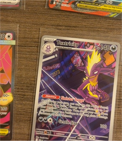2021 Pokemon TCG 103/094 Toxtricity Phantasmal Flames Illustration Rare — front