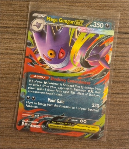 Mega Gengar EX 056/094 Phantasmal Flames — front