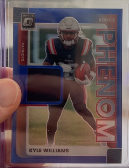 2025 Panini Donruss - Rookie Phenom Jerseys Kyle Williams #RPJ-KWS — front