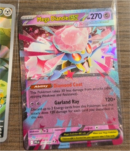Mega Diancie ex 041/094 — front