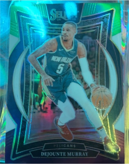 2024-25 Panini Select #13 Dejounte Murray — front