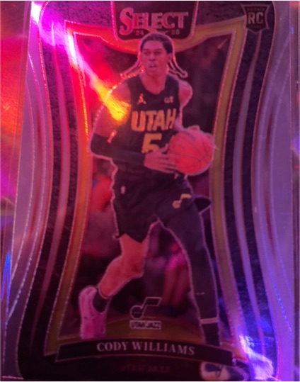 2024-25 Panini Select #394 Cody Williams — front