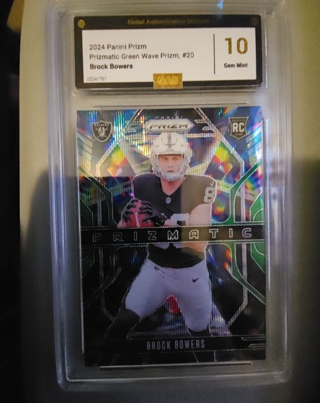2024 Panini Prizm #20 Brock Bowers — front