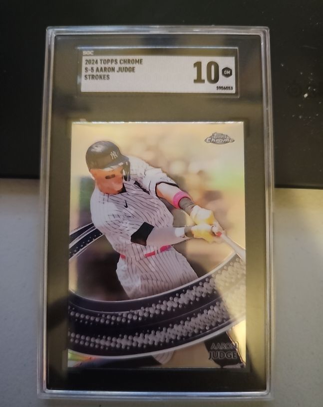 2024 Topps Chrome #S-5 Aaron Judge Strokes — front