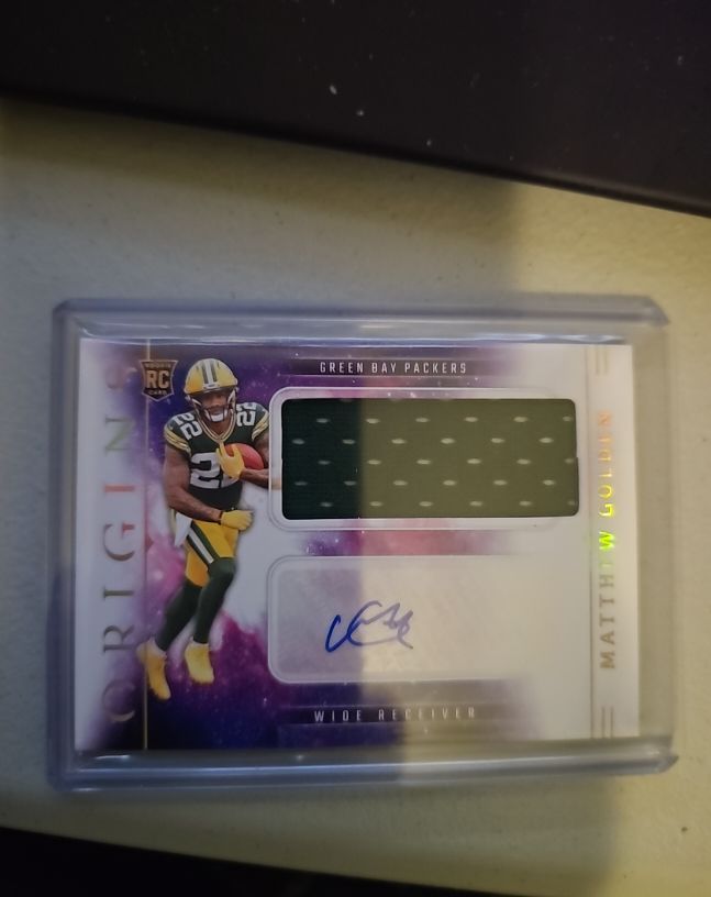 2025 Panini Origins #RJJ-MGN Matthew Golden — front