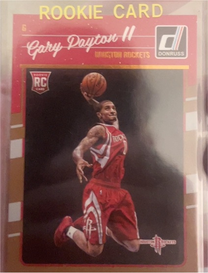 2016-17 Donruss #198 Gary Payton II — front