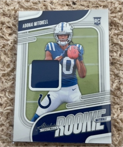 2024 Panini Absolute #ARM-AML Adonai Mitchell — front