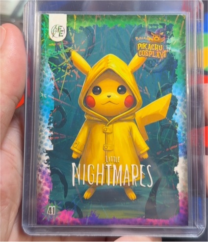 2025 Electric Pikachu Cosplay #41 Little Nightmares Pikachu — front