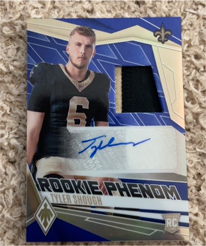 2025 Panini Phoenix Rookie Phenom #RPJ-TSH Tyler Shough — front