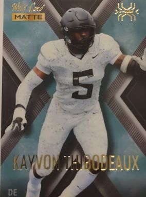 2022 Wild Card Matte X-Plode #MXP Kayvon Thibodeaux — front