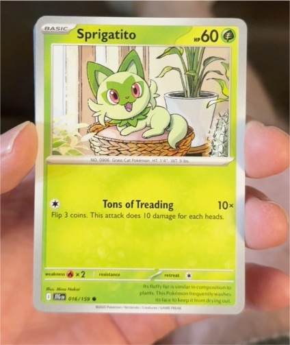 2025 Pokémon TCG Scarlet & Violet Journey Together #016 Sprigatito — front