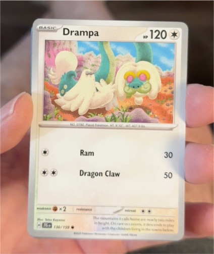 2025 Pokemon SV09: Journey Together #130 Drampa — front