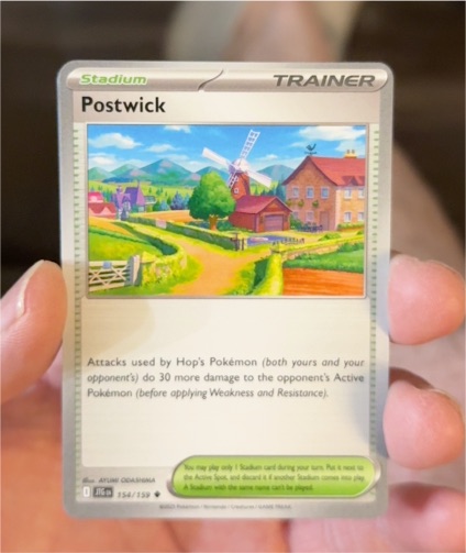 2023 Pokémon Journey Together #154 Postwick — front