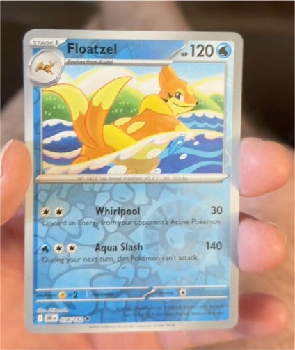 2025 Pokémon SV10: Destined Rivals #58 Floatzel — front