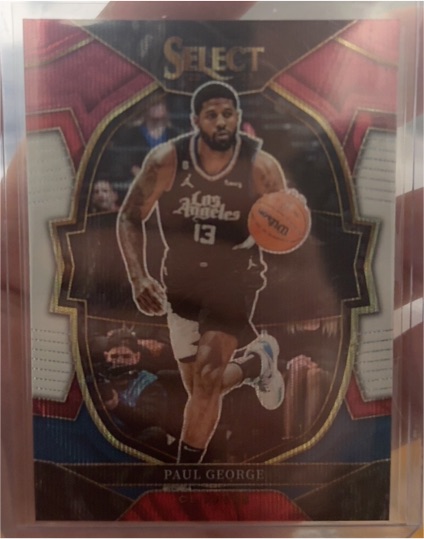 2022-23 Panini Select #16 Paul George — front
