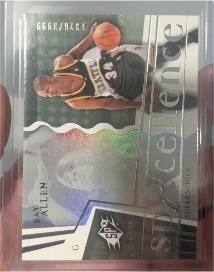 2003-04 Upper Deck SPx Spxcellence #108 Ray Allen — front