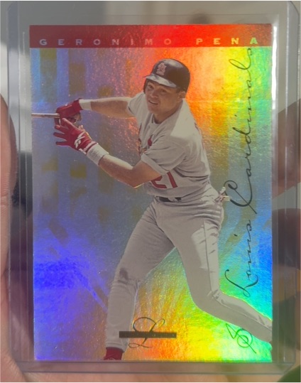 1995 Leaf Limited # Geronimo Pena — front