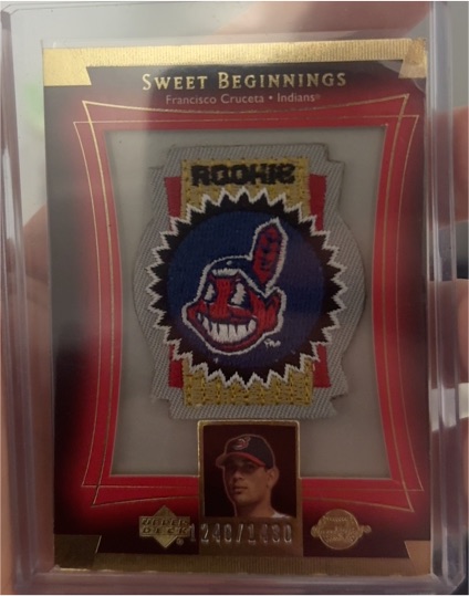 2003 Upper Deck Sweet Spot Sweet Beginnings Francisco Cruceta Indians — front