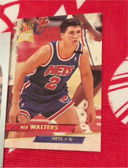1993-94 Fleer Ultra #298 Rex Walters — front