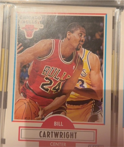 1990-91 Fleer #23 Bill Cartwright — front