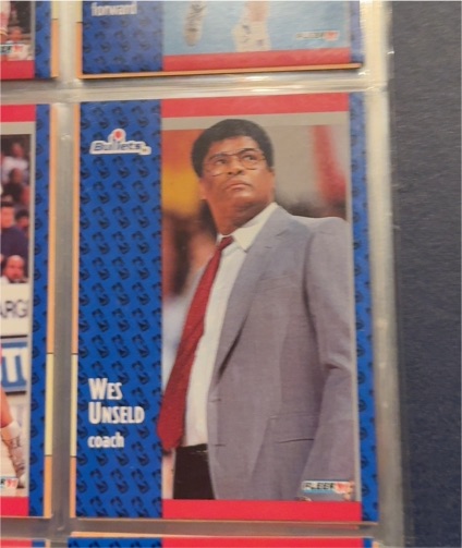 1991-92 Fleer #209 Wes Unseld — front