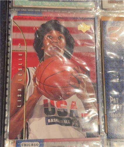 1994 Upper Deck USA Basketball #81 Lisa Leslie — front