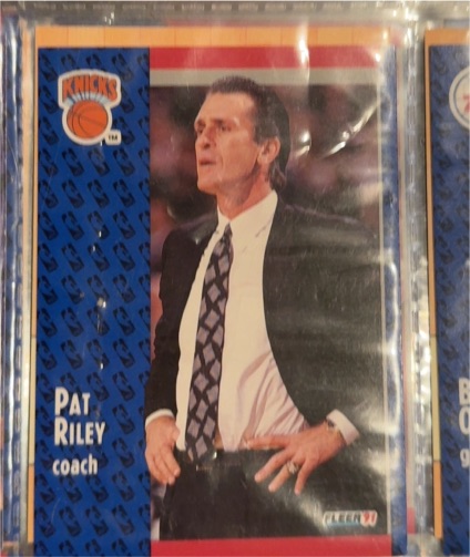 1991 Fleer #139 Pat Riley — front