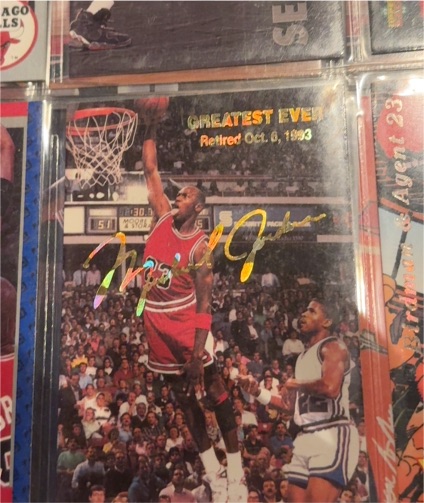 1994 Michael Jordan Greatest Ever Retired Oct. 6, 1993 — front