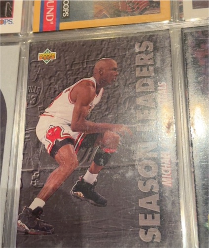 1993-94 Upper Deck #171 Michael Jordan Season Leaders — front
