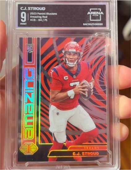 2023 Panini Illusions Amazing #19 C.J. Stroud — front