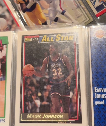 1992 Topps All-Star #126 Magic Johnson — front