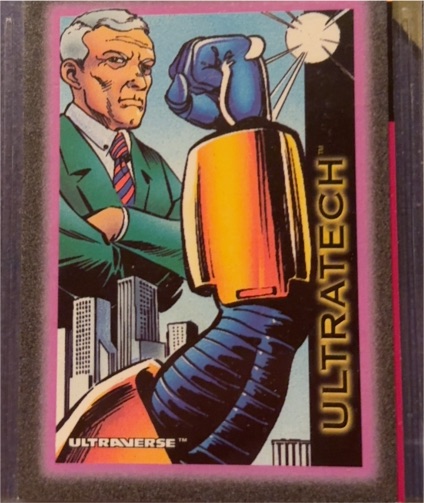 1993 SkyBox Ultraverse #98 UltraTech — front