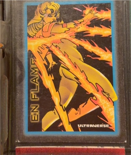 1993 SkyBox Ultraverse #5 En Flame — front