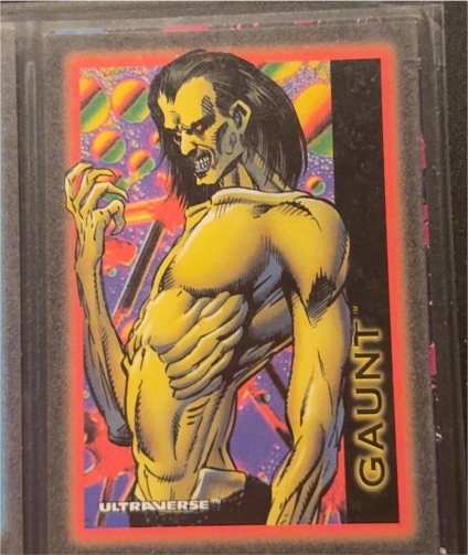 1993 SkyBox Ultraverse #59 Gaunt — front
