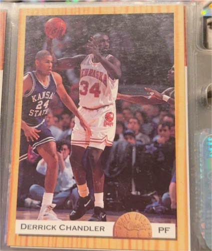 1993 Classic Draft Picks #21 Derrick Chandler — front