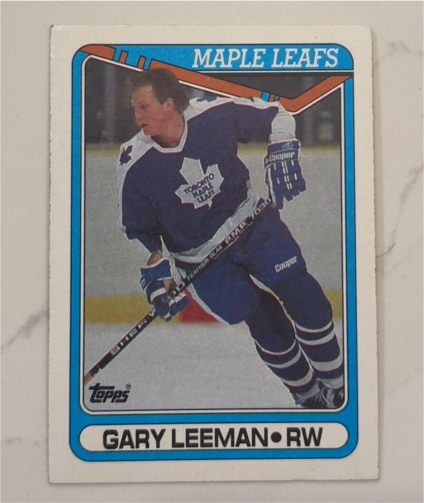 1990-91 Topps #135 Gary Leeman — front
